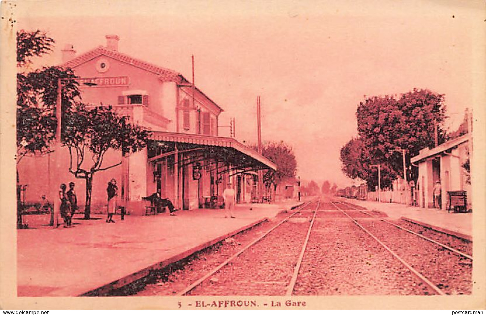 Algérie - EL AFFROUN - La Gare - Ed. EPA 3 - Autres & Non Classés