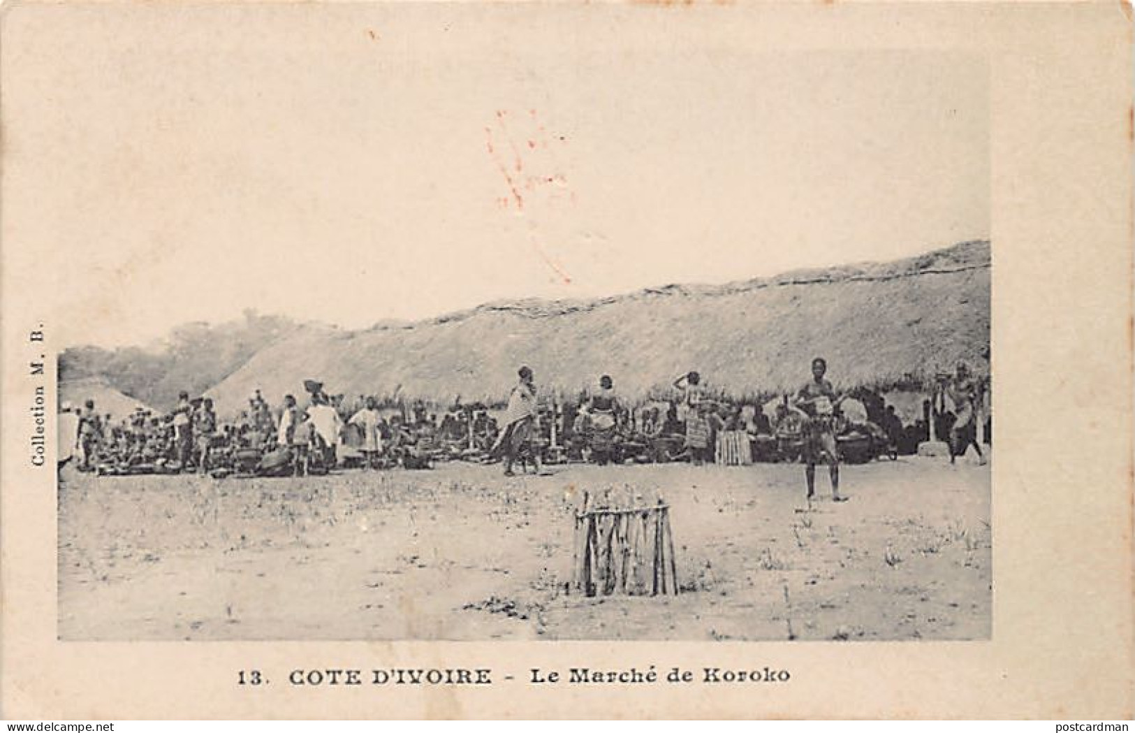 Côte D'Ivoire - KOROKO - Le Marché - Ed. M. B. 13 - Ivory Coast