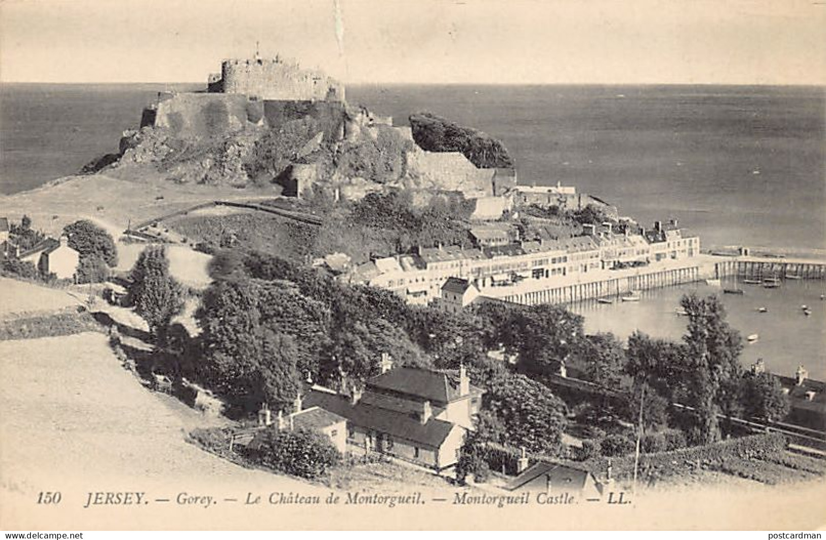 JERSEY Montorgueil Castle - Publisher Levy LL. 150 - Autres & Non Classés