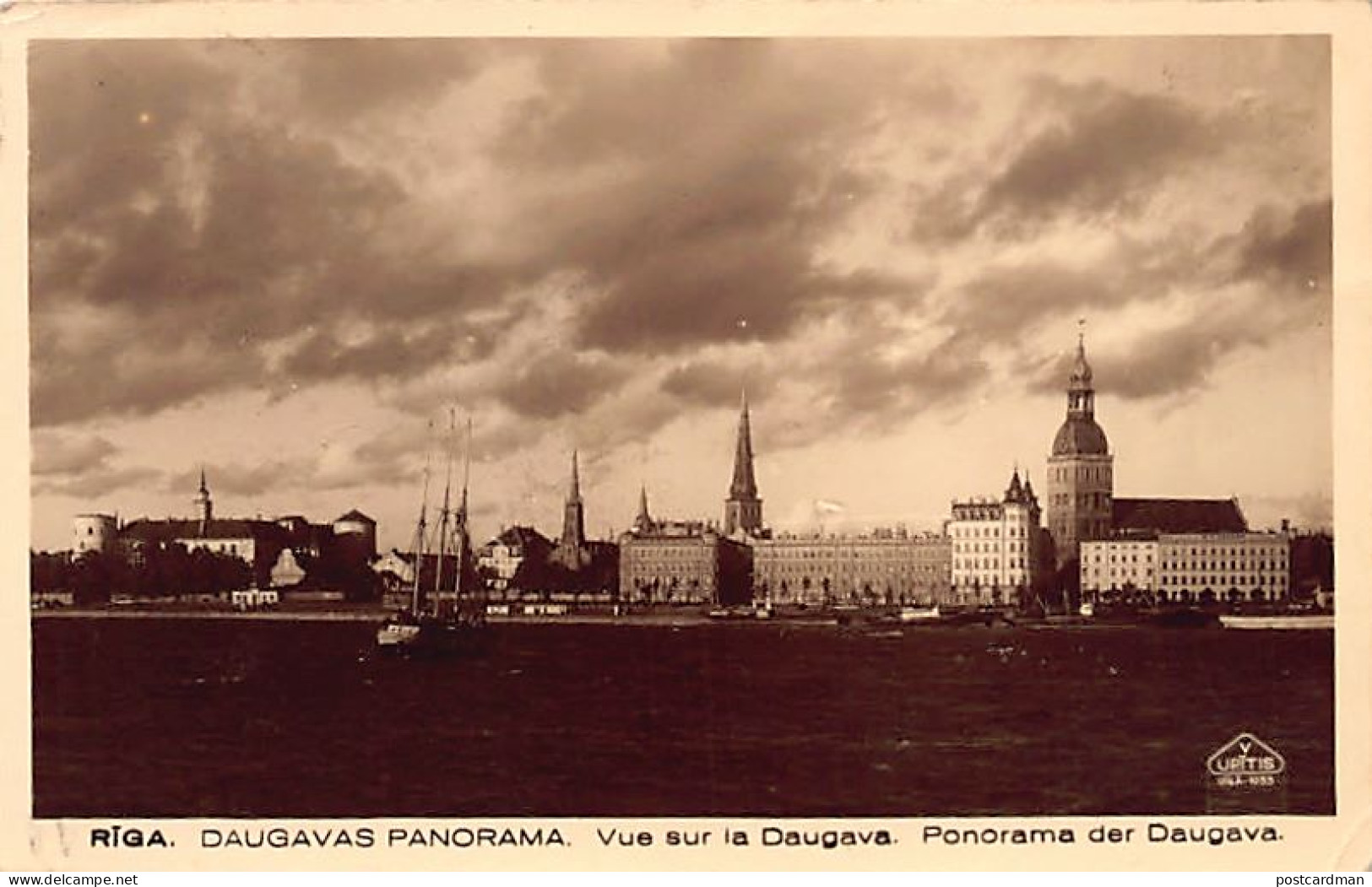 Latvia - RIGA - Daugavas Panorama - Lettonie