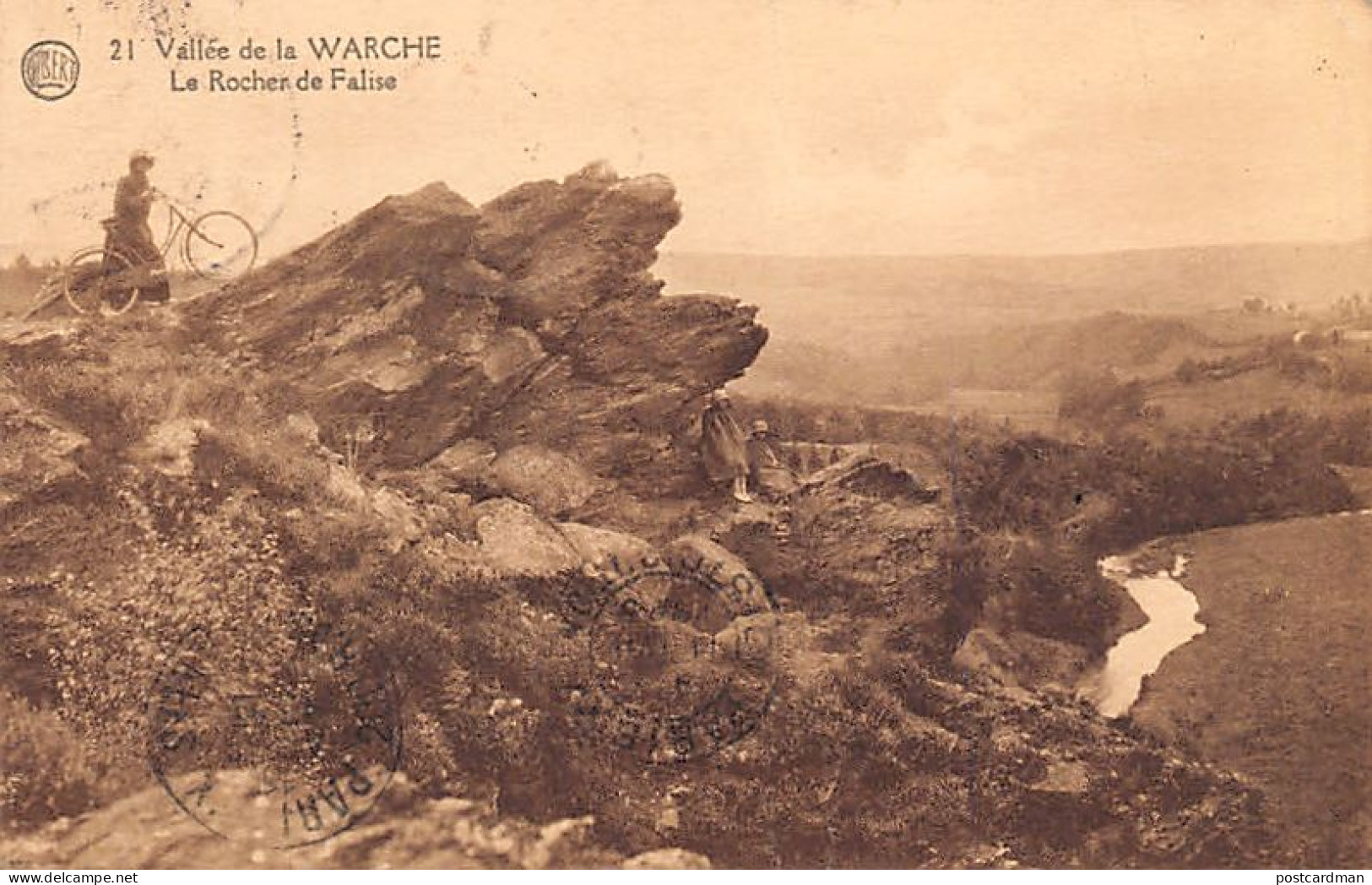 Belgique - Vallée De WARCHE (Liège) Le Rocher De Falise - Sonstige & Ohne Zuordnung