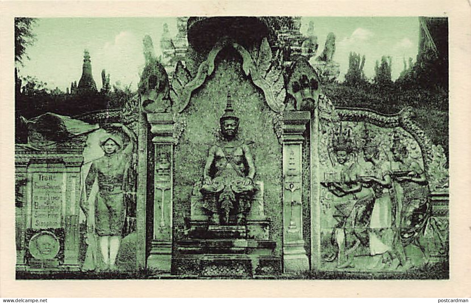 Cambodge - PHNOM PENH - Monument De La Rétrocession Des Provinces De Battambang, Siem-Reap Et Sisophon - Ed. A. Portail  - Camboya