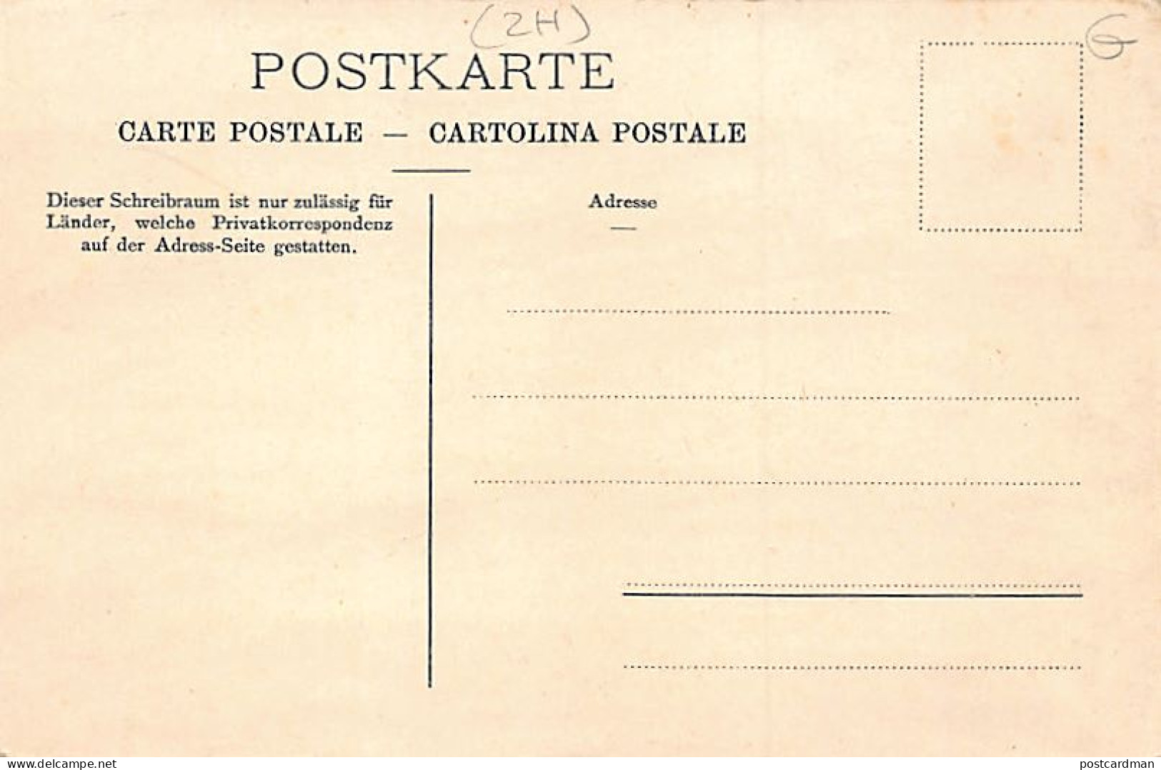 ZÜRICH - Offizielle Postkarte Eidg. Sängerfest Zürich 1905 - Verlag Geb. Fretz  - Zürich