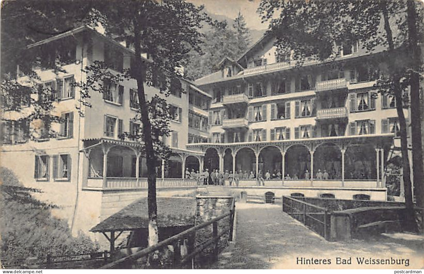 BAD WEISSENBURG (BE) Hinteres - Karte Beschädigt, Siehe Scan - Verlag J. Moeglé  - Autres & Non Classés