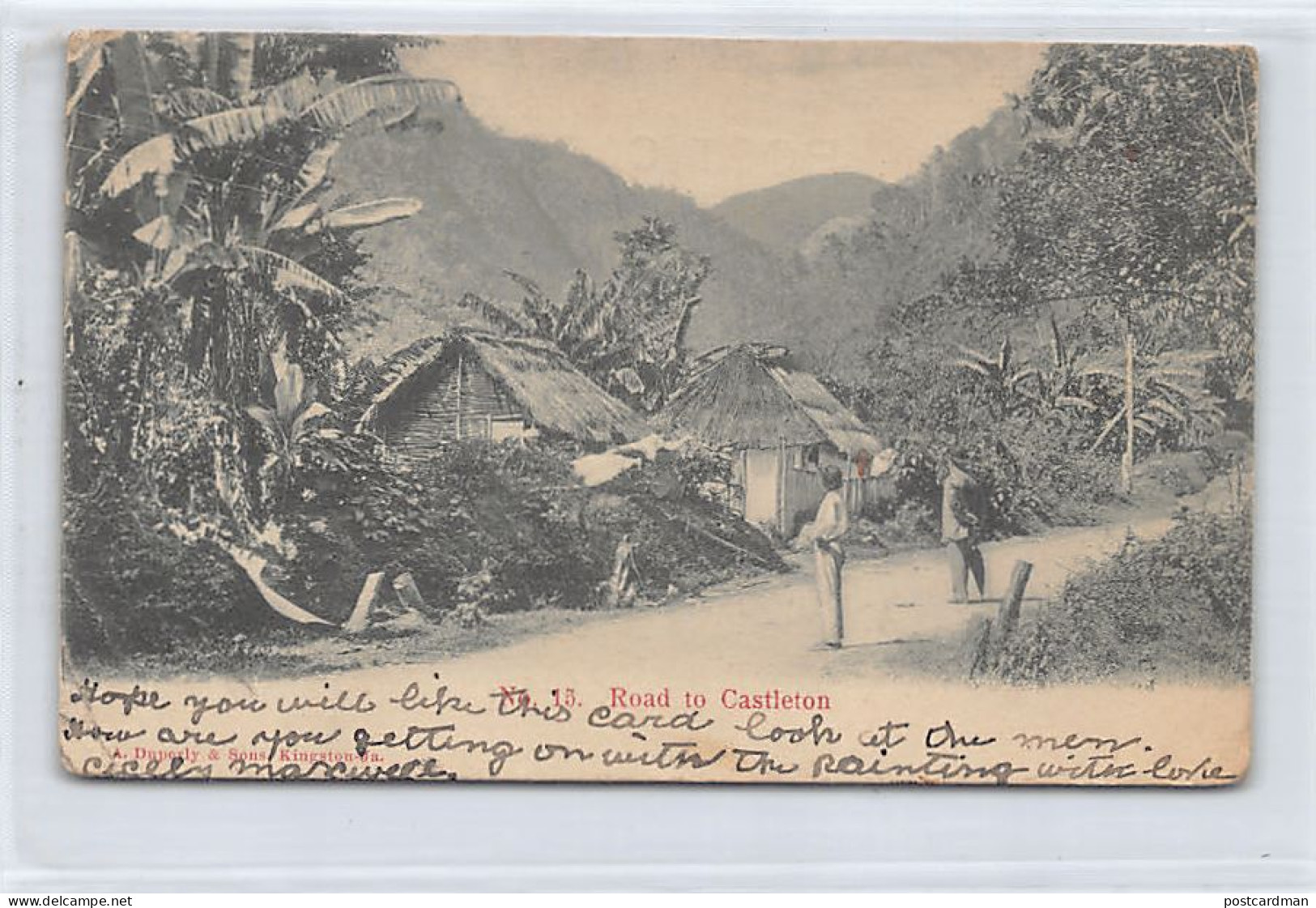 Jamaica - Road To Castleton - Publ. A. Duperly & Sons 15 - Jamaica