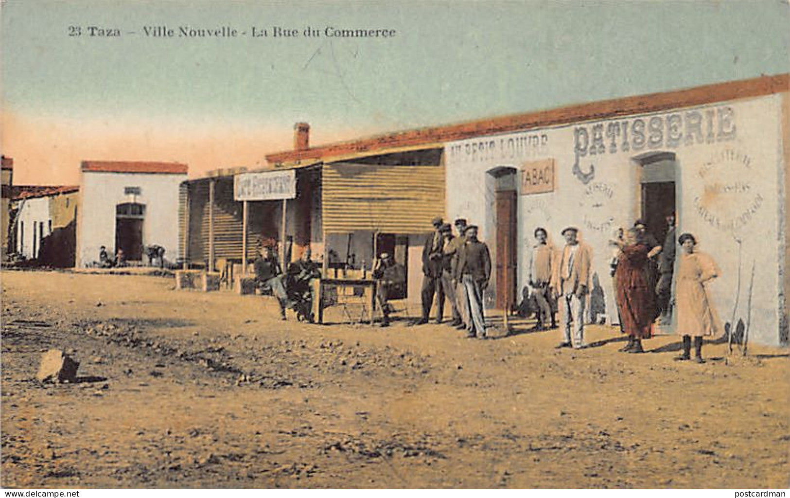 Maroc - TAZA - Ville Nouvelle - La Rue Du Commerce - Sonstige & Ohne Zuordnung