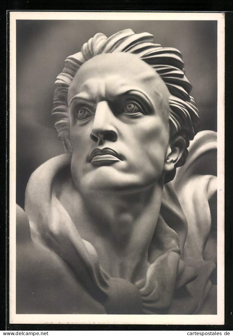 Künstler-AK Arno Breker: Ausschnitt Der Statue Der Wächter  - Altri & Non Classificati