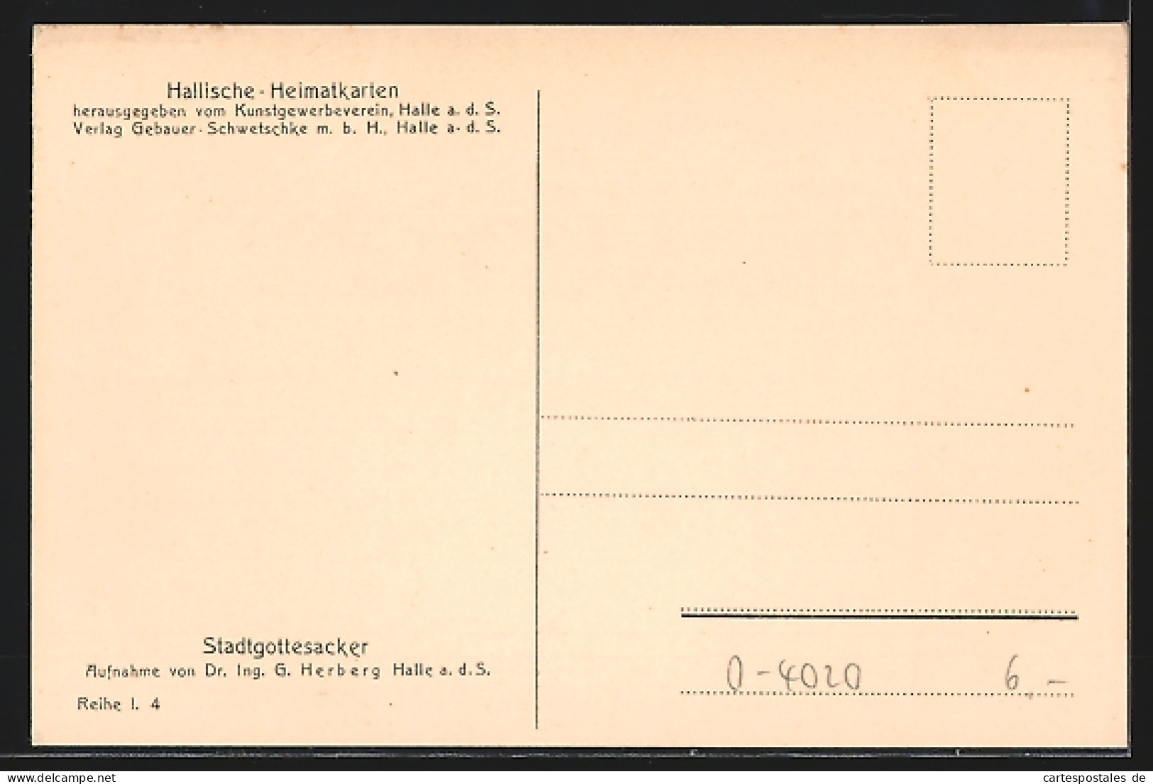 AK Halle A. D. S., Am Stadtgottesacker  - Other & Unclassified