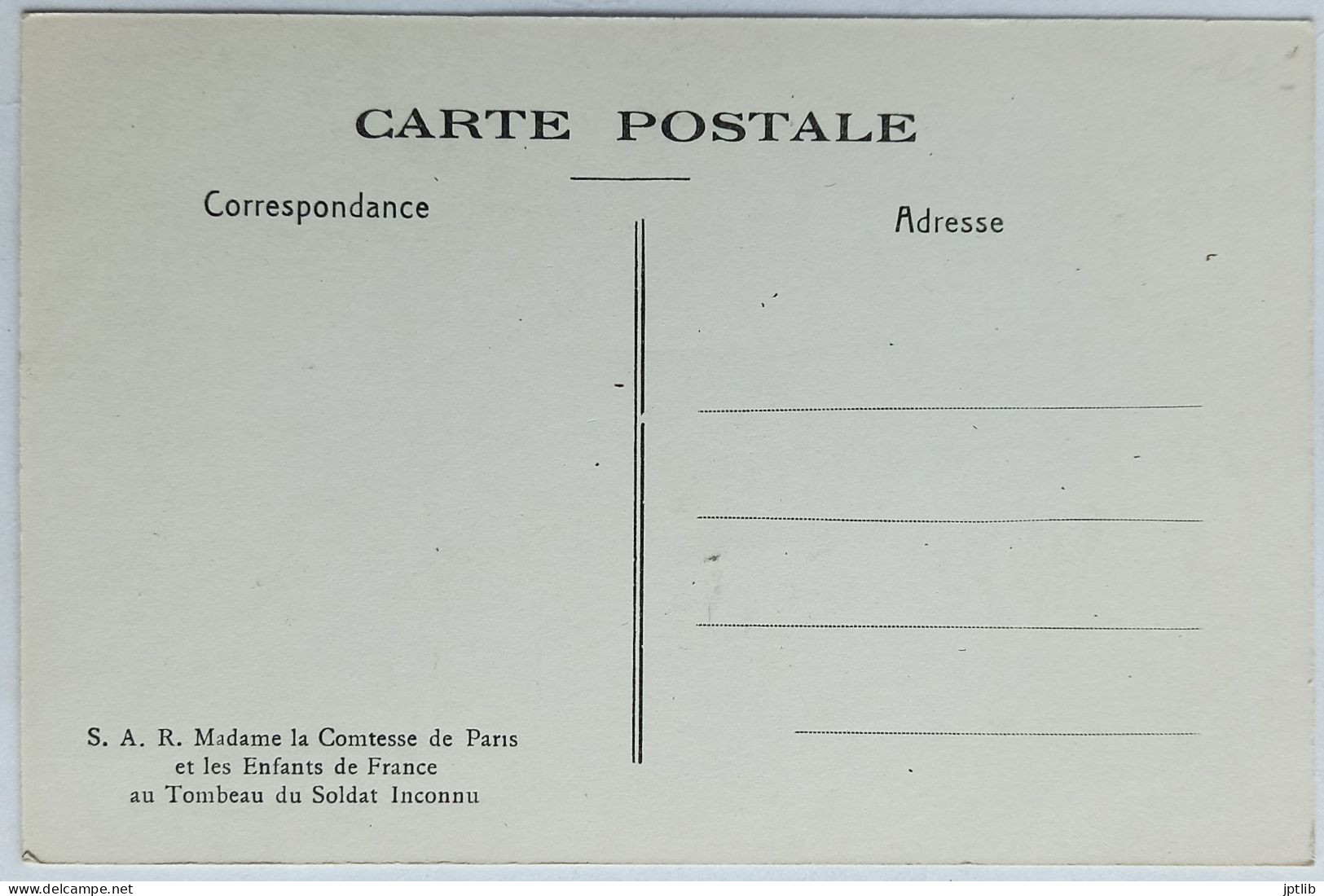 CPA Carte Postale / Maison De France / Anonyme / S. A. R. Madame La Comtesse De Paris Et Les Enfants De France. - Königshäuser