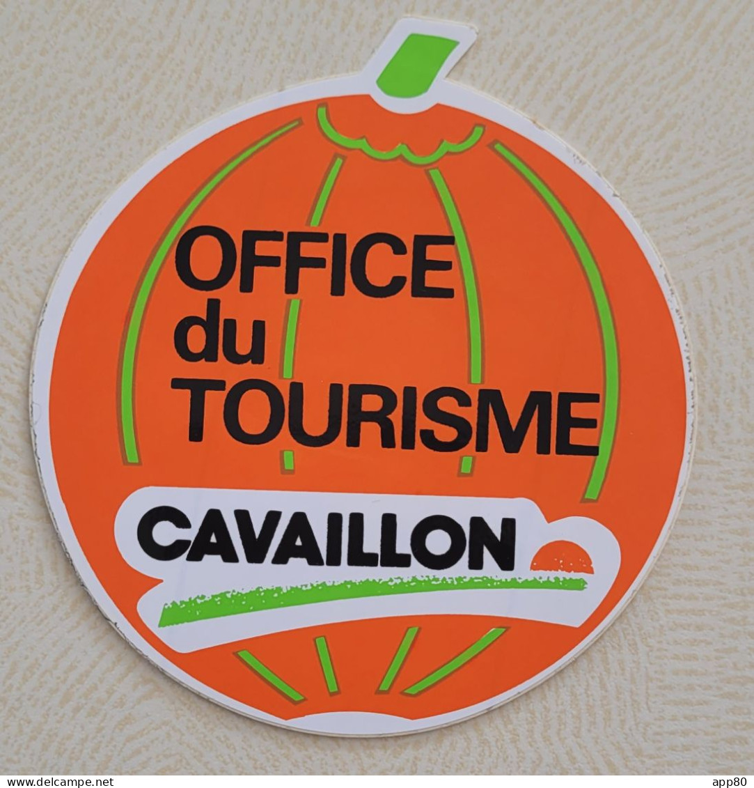 Autocollant Vintage Cavaillon - Office De Tourisme - Melon - Fruits - Aufkleber