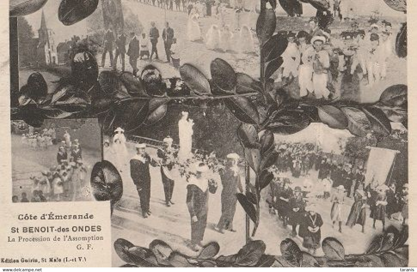 ST BENOIT DES ONDES - La Procession De L'Assomption - CPA TBon Etat (voir Scan) - Andere & Zonder Classificatie