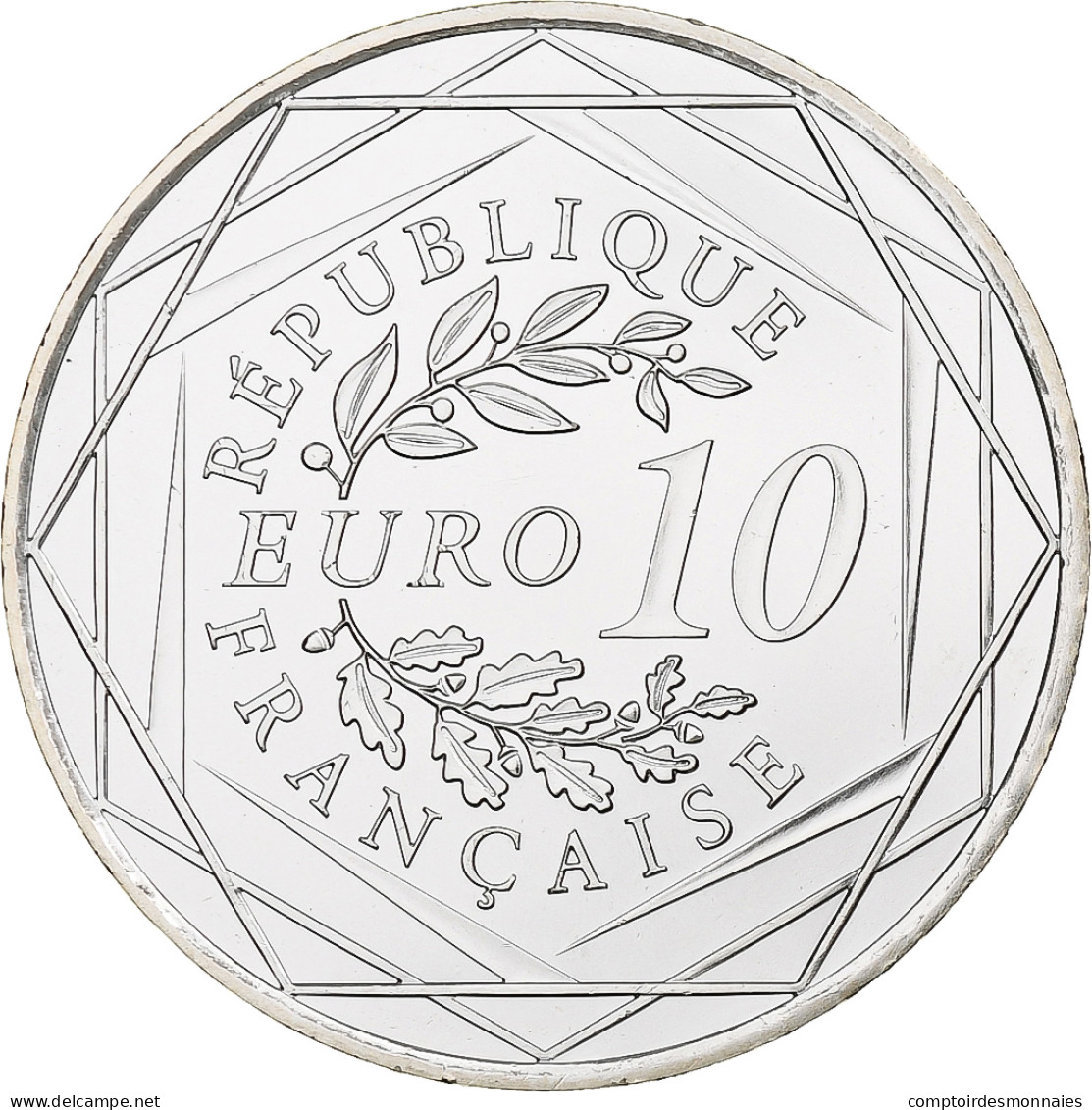 France, 10 Euro, Hercule, 2012, Monnaie De Paris, Argent, SPL - France