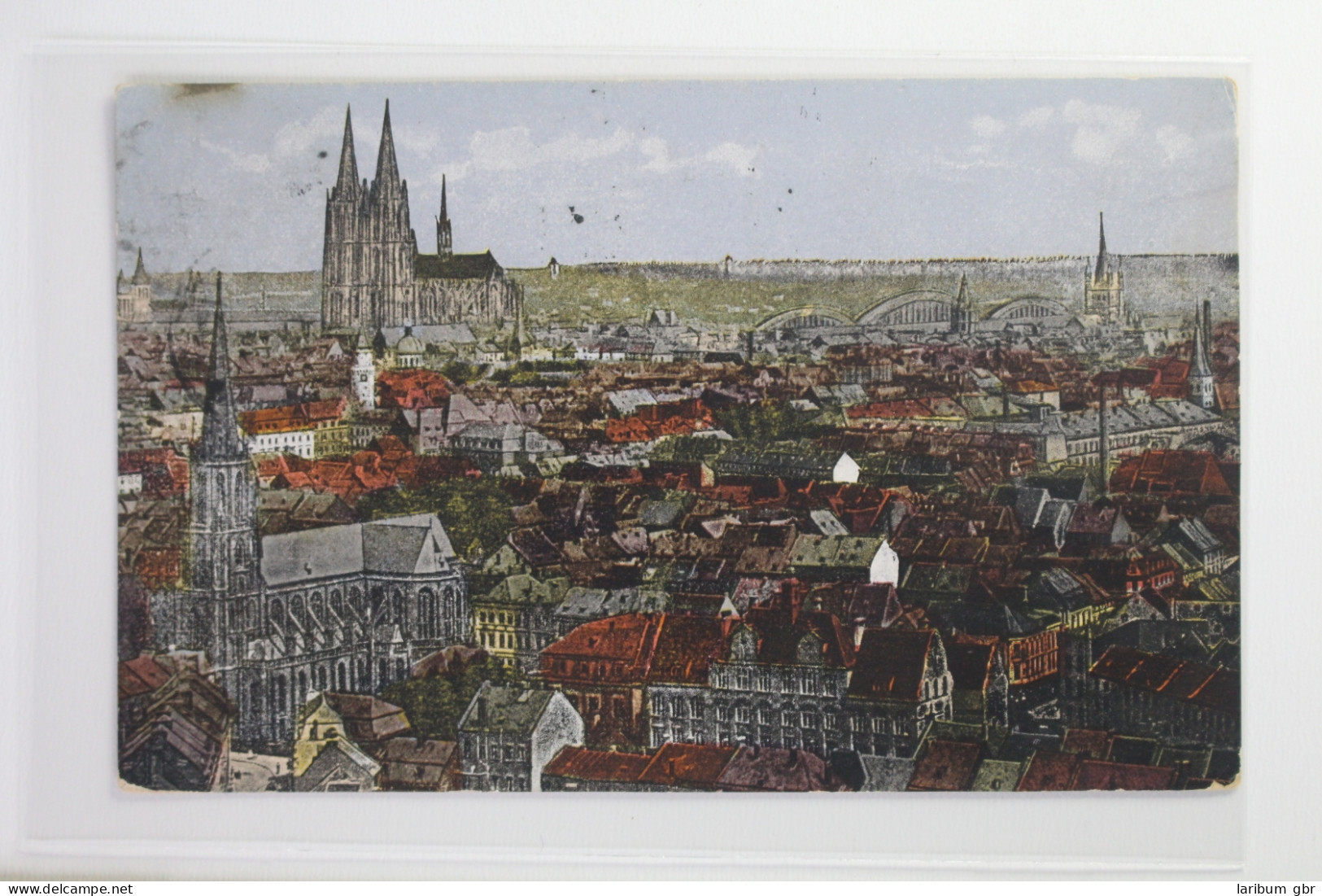 AK Köln Am Rhein Blick Von Der Herz Jesu Kirche 1913 Gebraucht #PI902 - Andere & Zonder Classificatie