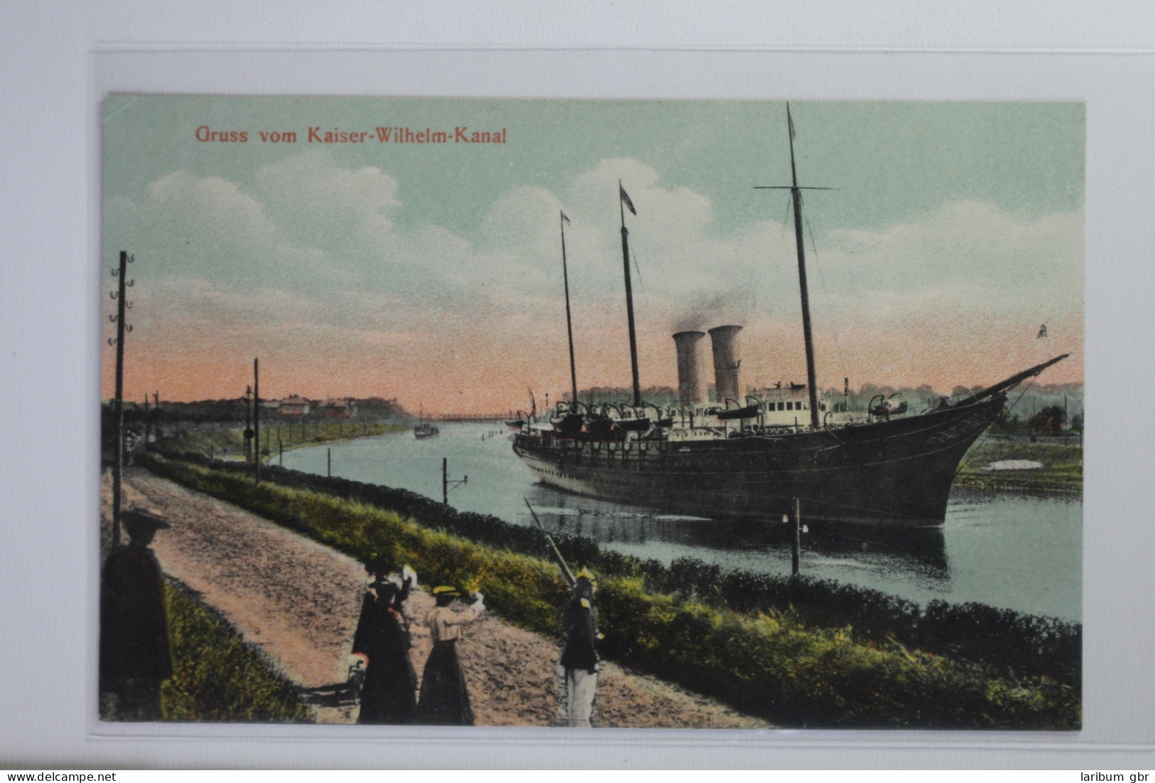 AK Kaiser-Wilhelm-Kanal Grußkarte Ungebraucht #PI948 - Autres & Non Classés