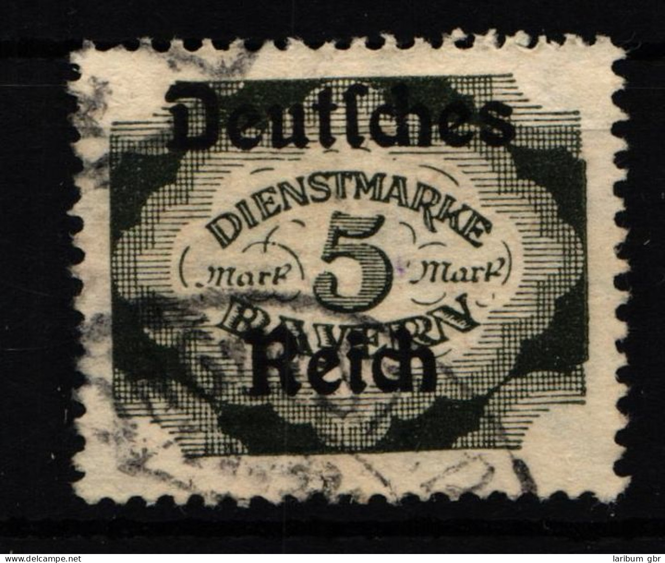 Deutsches Reich Dienstmarken 51 Gestempelt Geprüft Infla BPP #HJ734 - Service