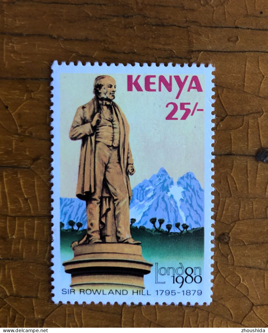 Kenya Statue 25sh Fine Used - Kenya (1963-...)