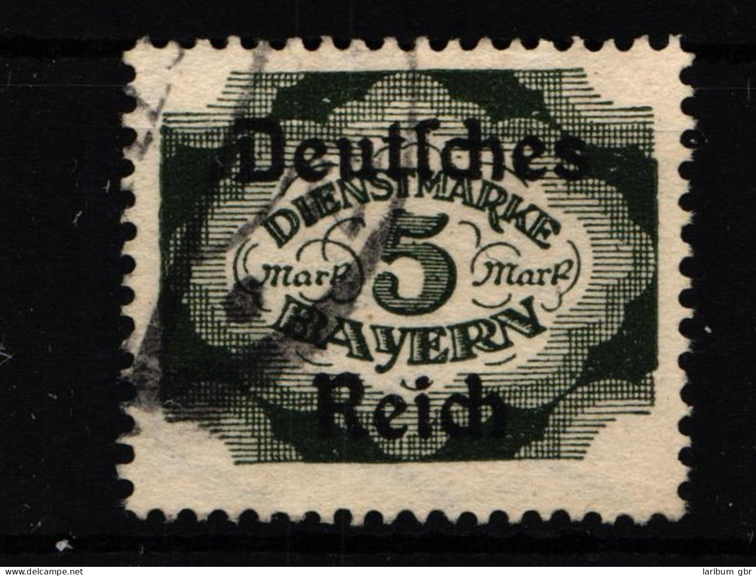 Deutsches Reich Dienstmarken 51 Gestempelt Geprüft Infla BPP #HJ735 - Dienstmarken