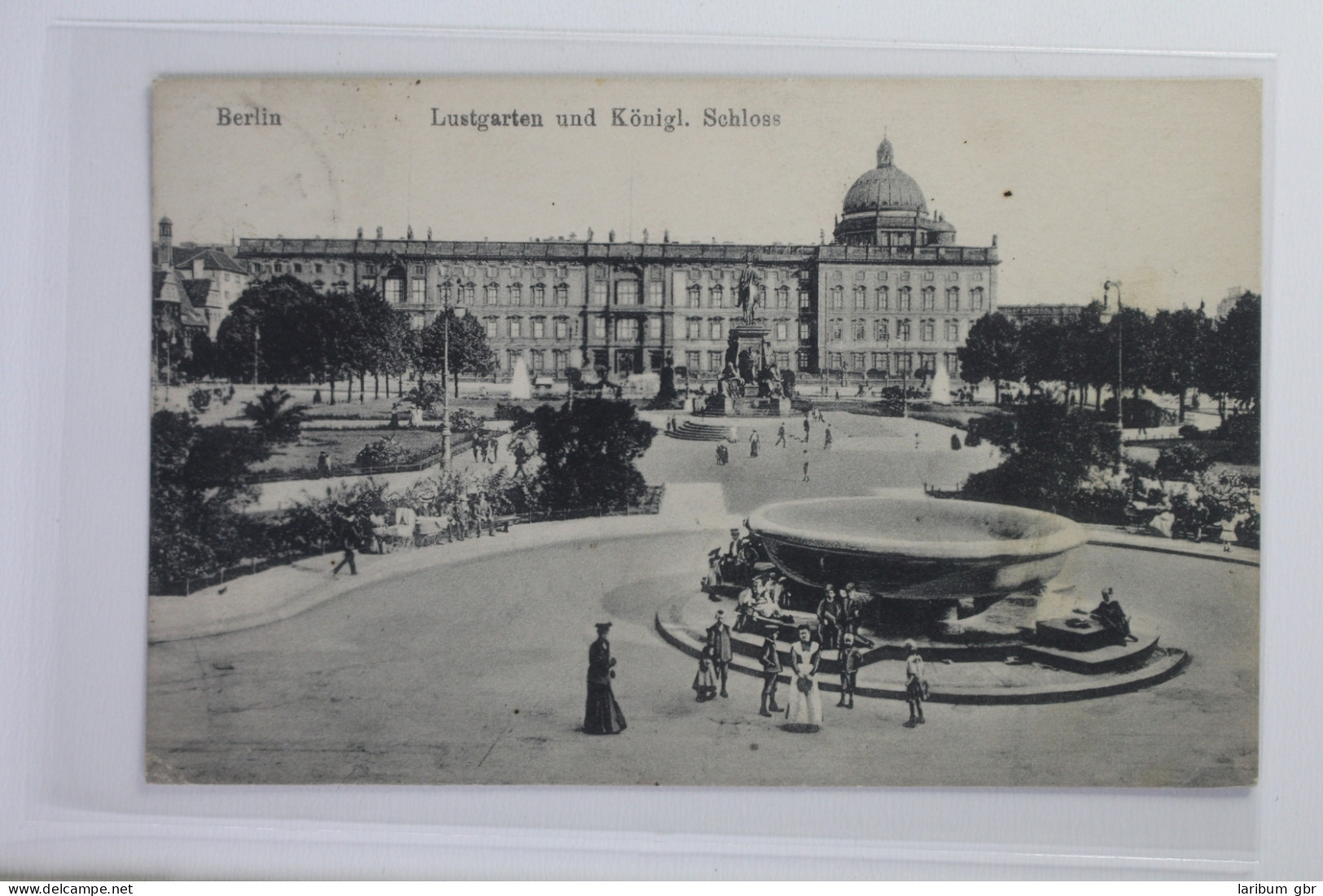 AK Berlin Lustgarten U. Köngl. Schloss 1918 Gebraucht #PI979 - Sonstige & Ohne Zuordnung