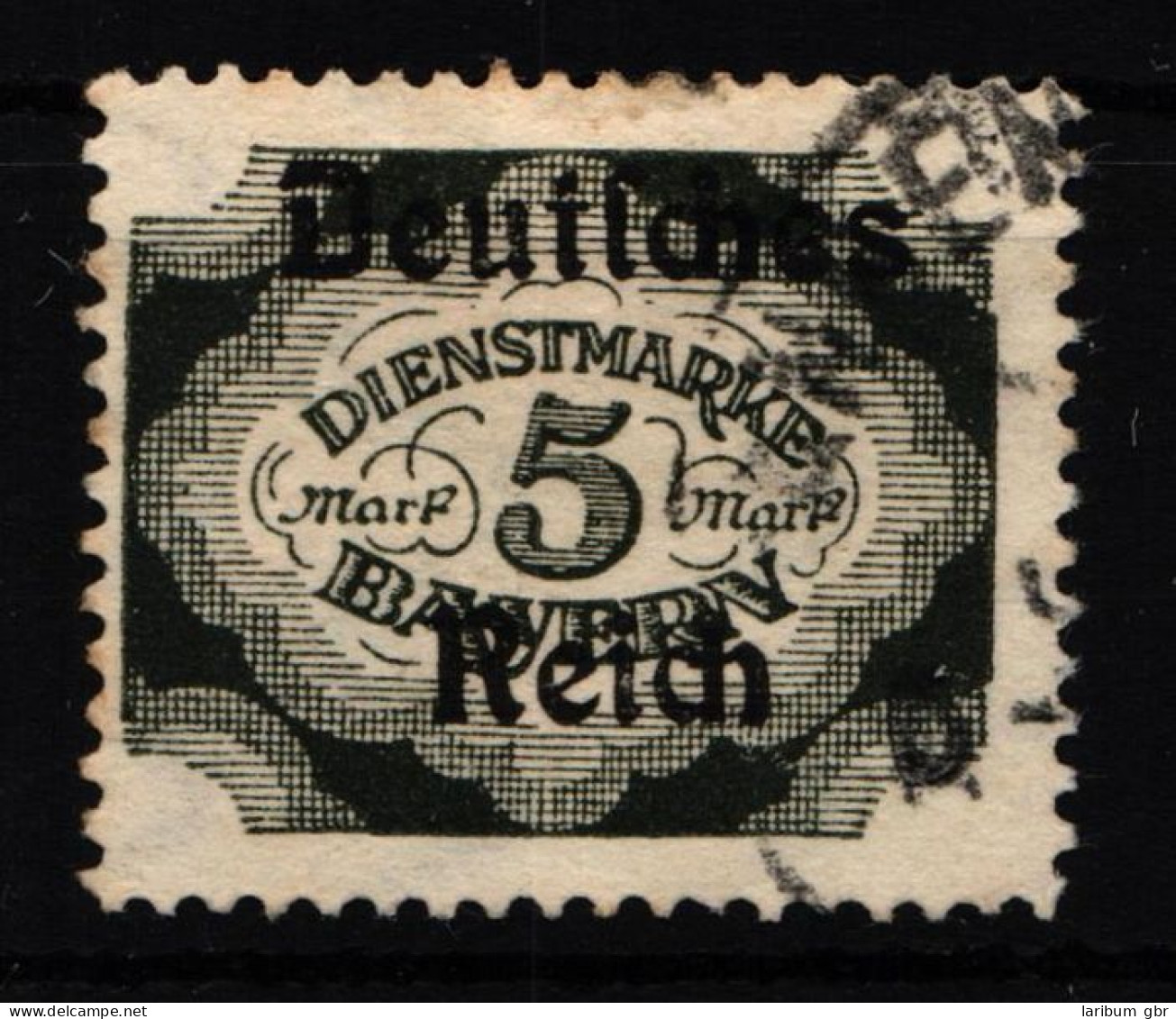 Deutsches Reich Dienstmarken 51 Gestempelt Geprüft Infla BPP #HJ737 - Service