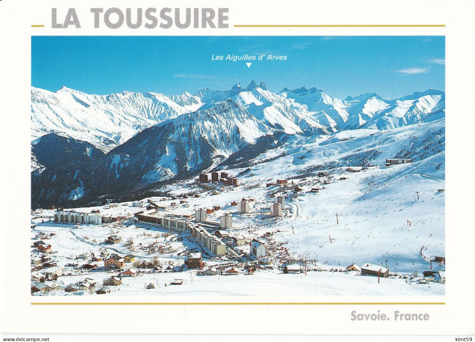 La Touissuire - La Station Face Aux Aiguilles D'Arves - Other & Unclassified