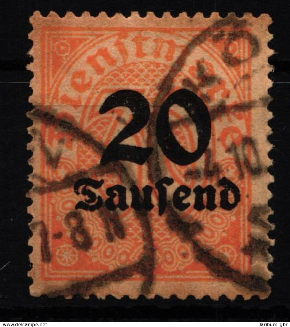 Deutsches Reich Dienstmarken 90 Gestempelt Geprüft Infla BPP #HJ786 - Servizio