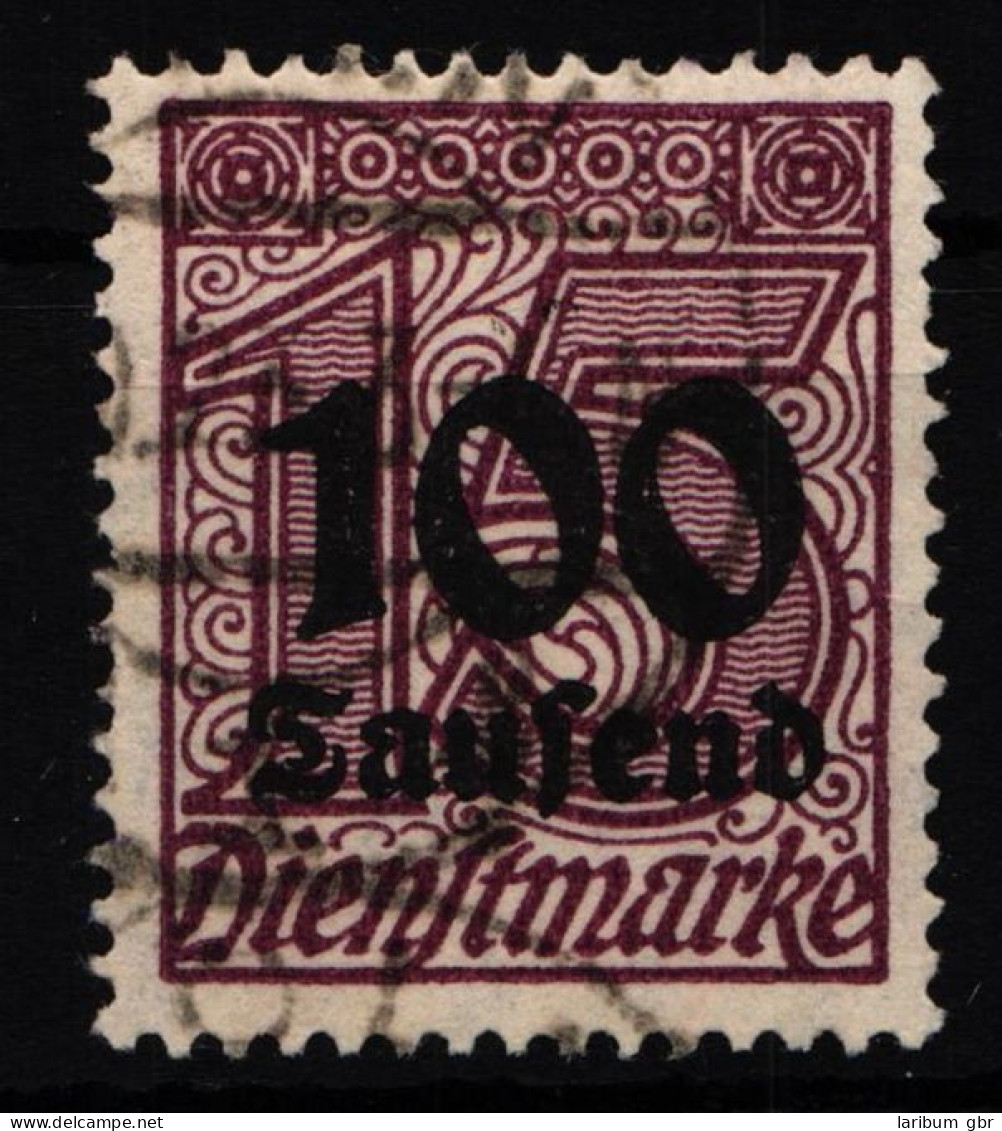Deutsches Reich Dienstmarken 92 Gestempelt Geprüft Infla BPP #HJ795 - Dienstmarken