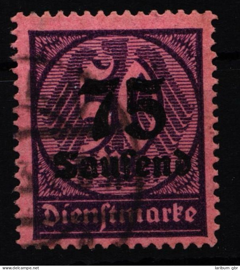 Deutsches Reich Dienstmarken 91 Gestempelt Geprüft Infla BPP #HJ803 - Dienstmarken