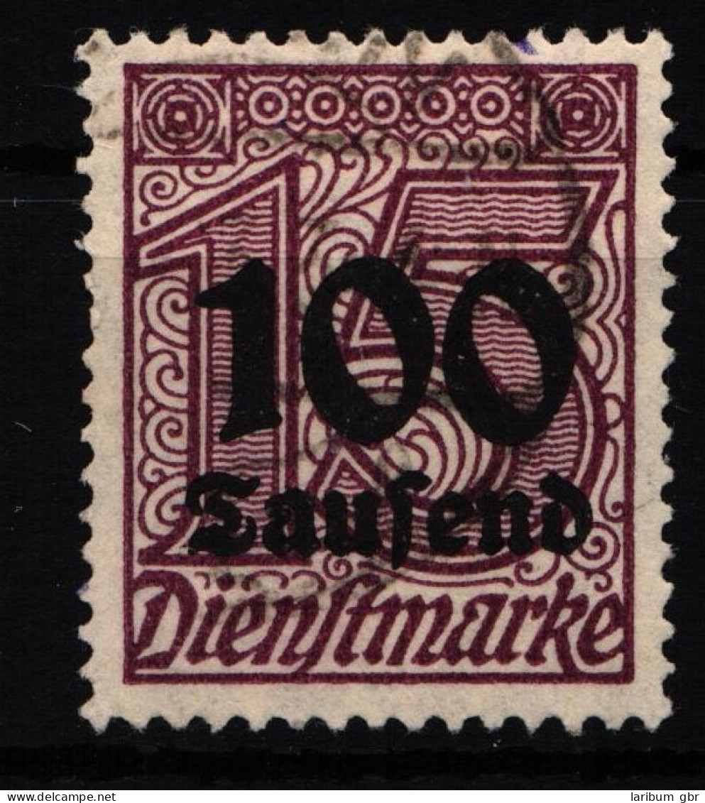 Deutsches Reich Dienstmarken 92 Gestempelt Geprüft Infla BPP #HJ800 - Dienstmarken