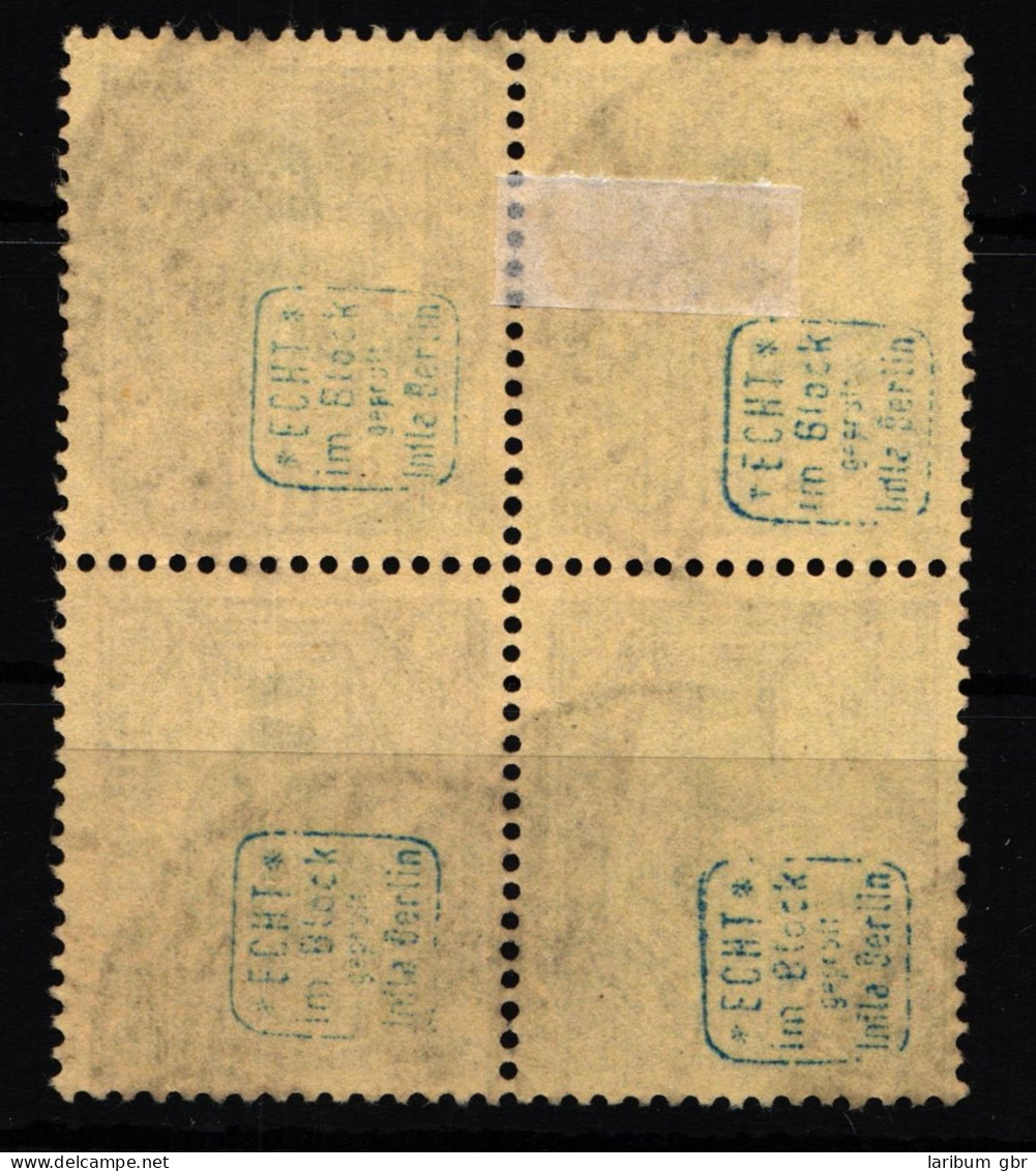 Deutsches Reich Dienstmarken 89 Gestempelt 4er Block, Geprüft Infla BPP #HJ771 - Dienstmarken