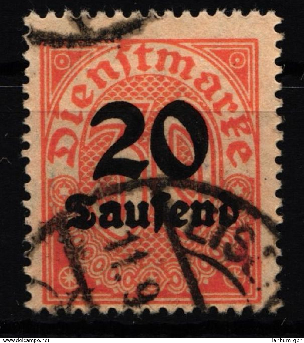 Deutsches Reich Dienstmarken 90 Gestempelt Geprüft Infla BPP #HJ779 - Oficial