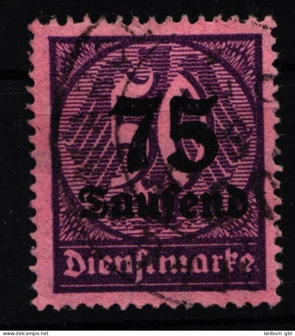 Deutsches Reich Dienstmarken 91 Gestempelt Geprüft Infla BPP #HJ809 - Servizio