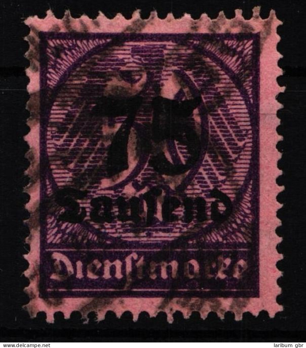 Deutsches Reich Dienstmarken 91 Gestempelt Geprüft Infla BPP #HJ808 - Servizio