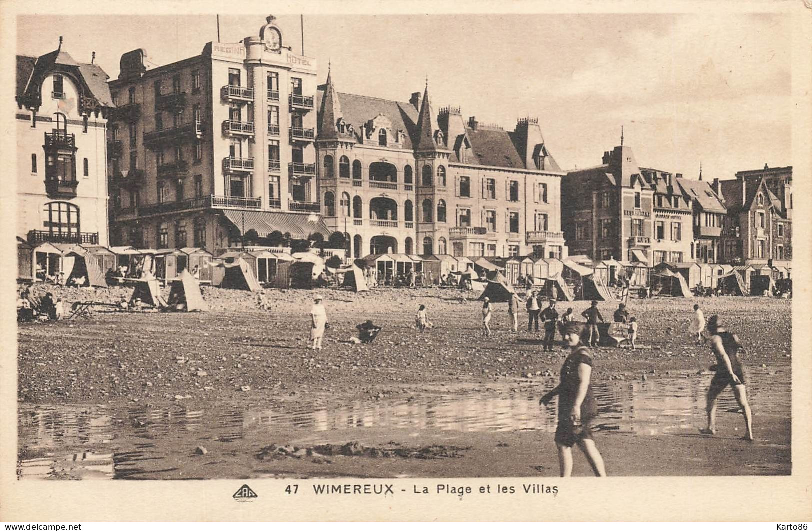 Wimereux * La Plage Et Les Villas - Sonstige & Ohne Zuordnung