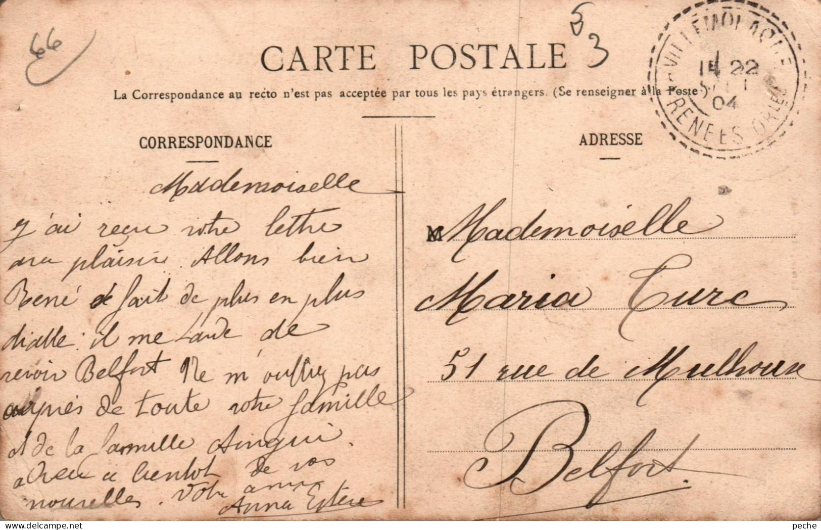 N°2596 W -cpa Le Boulou -avenue De La Gare- - Sonstige & Ohne Zuordnung