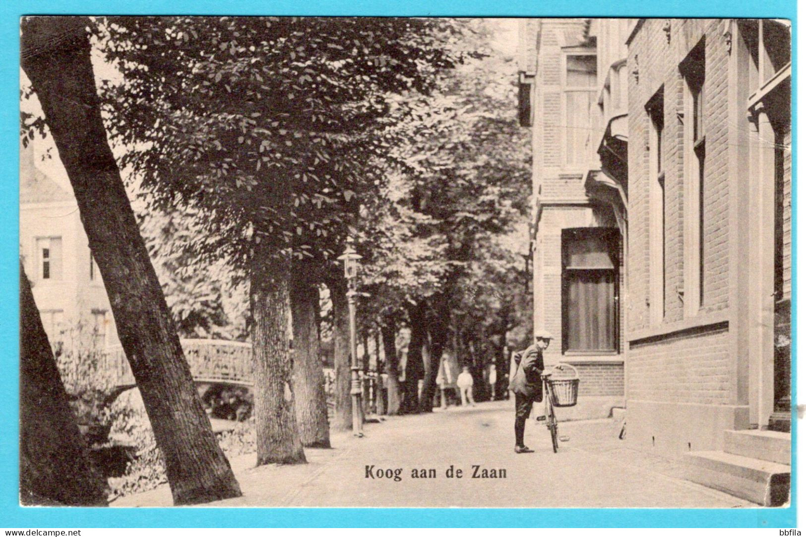 NEDERLAND Prentbriefkaart Koog Aan De Zaan 1915 Koog Zaandijk Naar Groningen - Zaanstreek