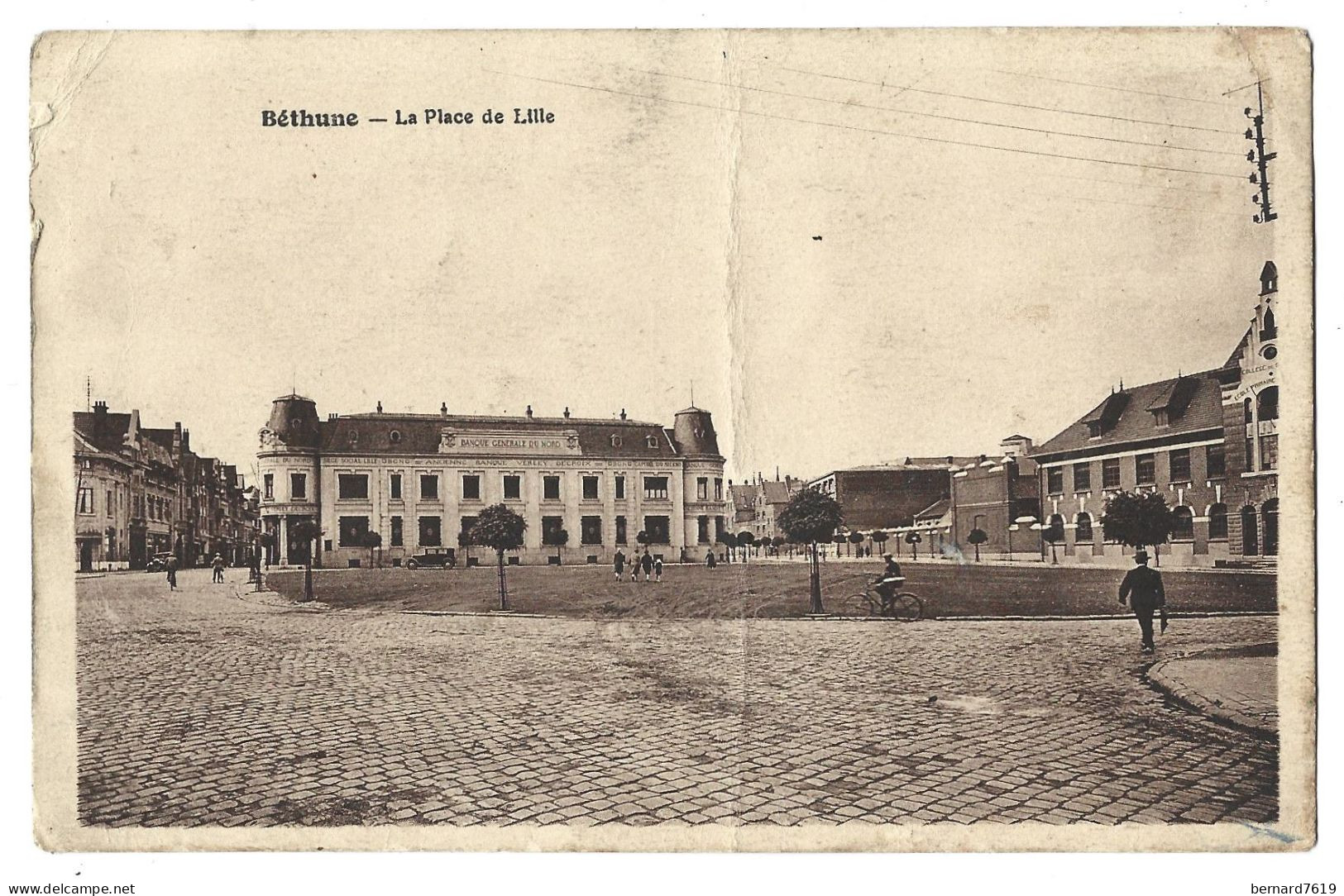 62  Bethune -  La Place De Lille - Bethune