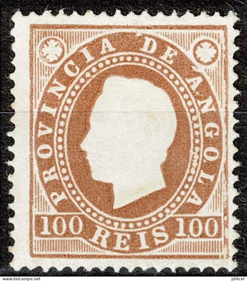 Angola, 1905, # 21, Reprint, MNG - Angola