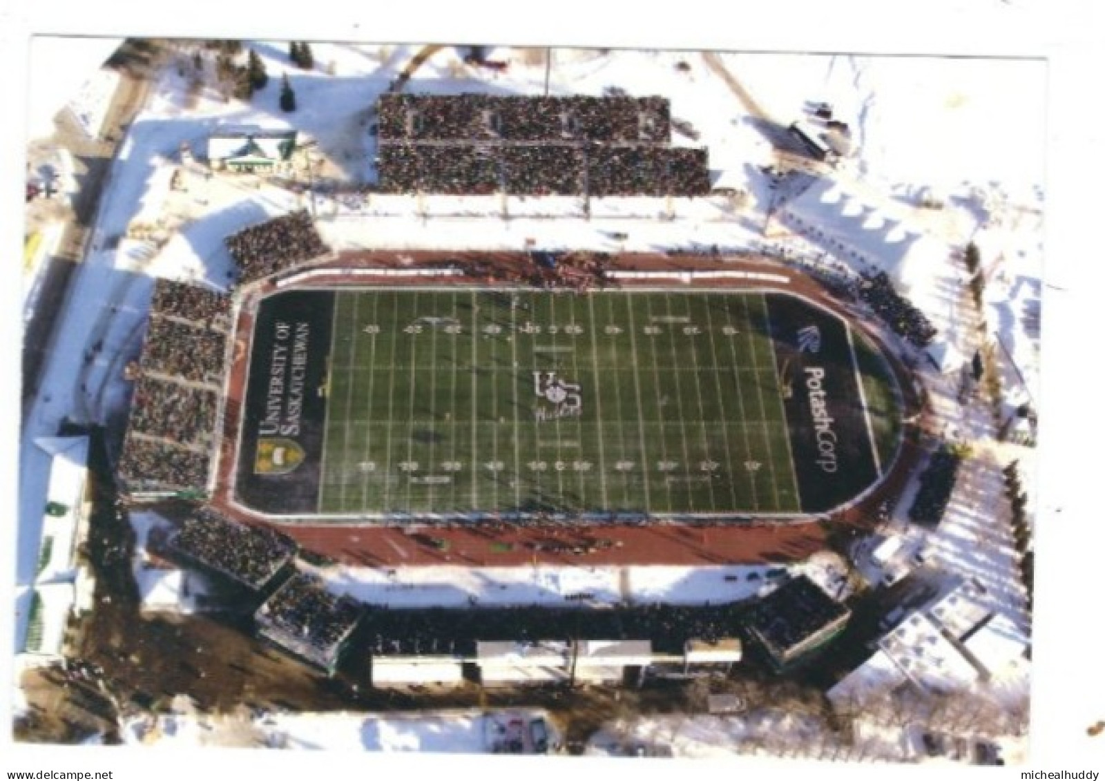 CANADA  STADIUM  POSTCARD   SASKATOON GRIFFITHS STADUIM - Stadien