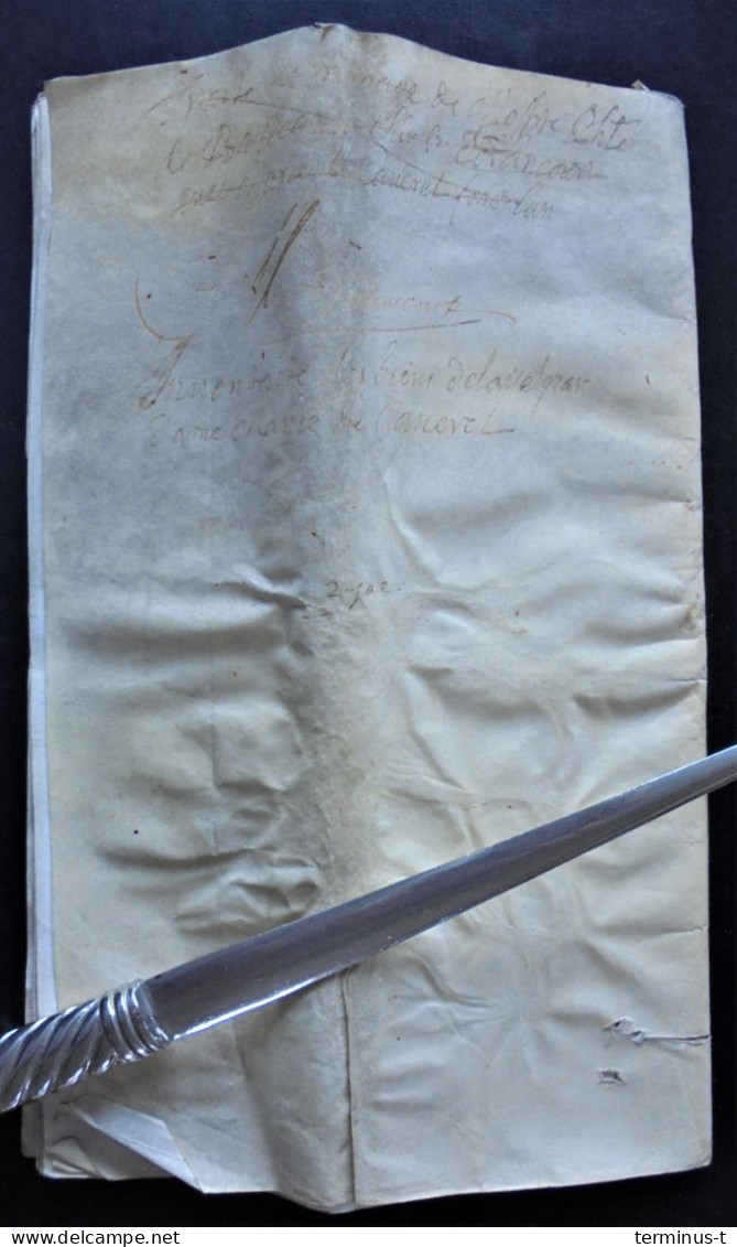 Manuscript AIRE-SUR-LA-LYS Anno 1643 (de Cavarel) - Manuskripte