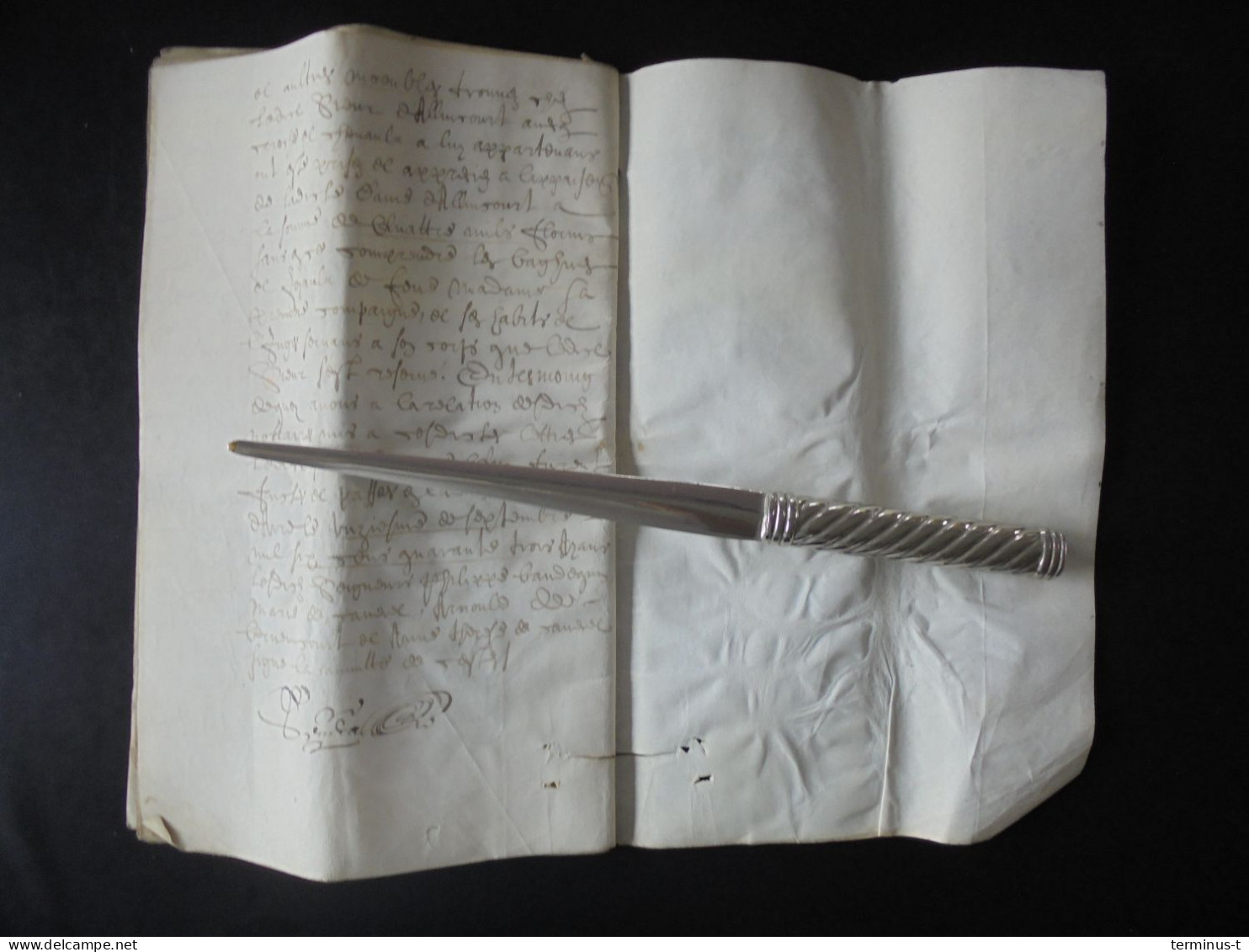 Manuscript AIRE-SUR-LA-LYS Anno 1643 (de Cavarel) - Manuscripts