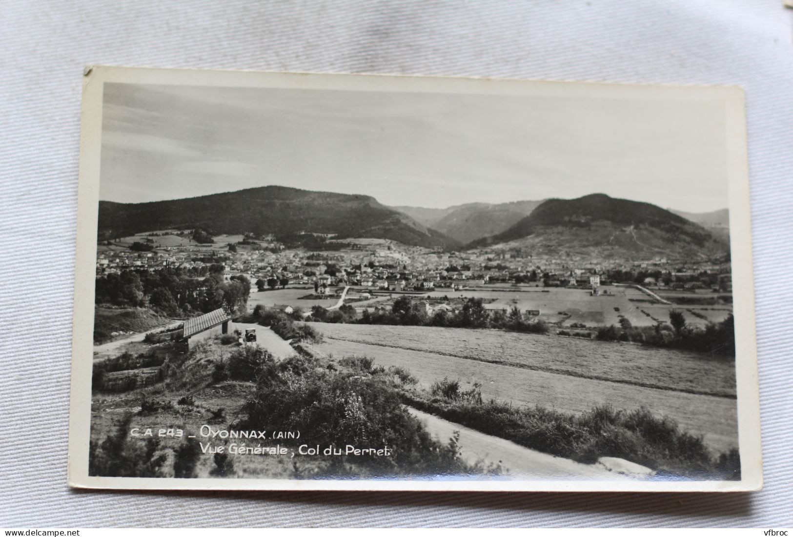 N771, Cpsm, Oyonnax, Vue Générale, Col Du Perret, Ain 01 - Oyonnax