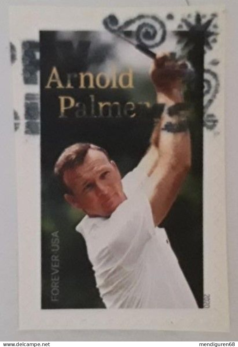 VEREINIGTE STAATEN ETATS UNIS USA 2020 ARNOLD PALMER, GOLFER F USED ON PAPER C SC 5455 MI 5693 YT 5302 - Used Stamps