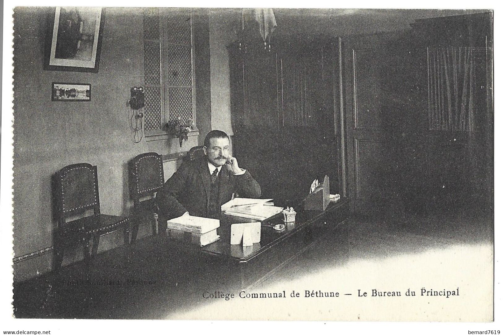 62  Bethune - College Communal De Bethune - Le Bureau Du Principal - Bethune