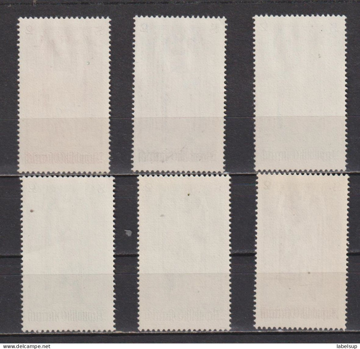 Lot De Timbres Neufs** D'Autriche De 1969 MI 1284 1289 MNH - Unused Stamps