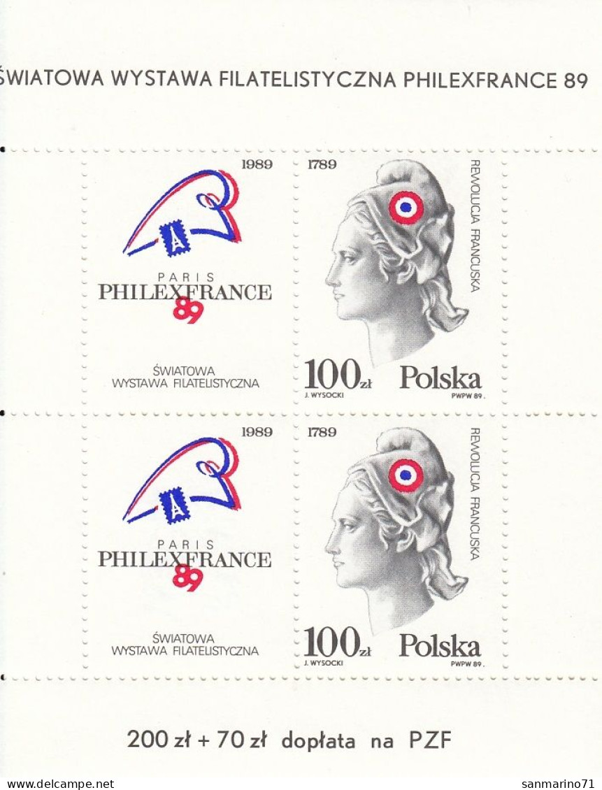 POLAND Block 108,unused - Expositions Philatéliques