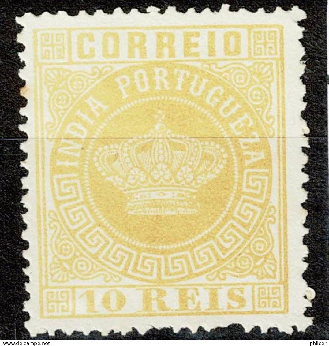 India, 1885, # 49, Reprint, MNG - Inde Portugaise