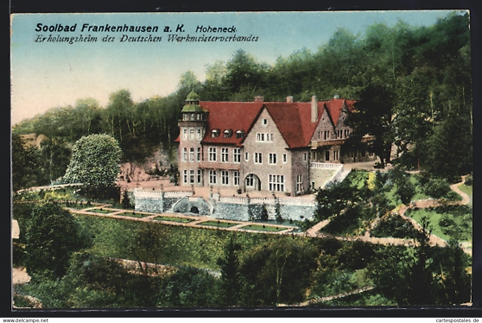 AK Frankenhausen A. K., Schloss Hoheneck  - Bad Frankenhausen