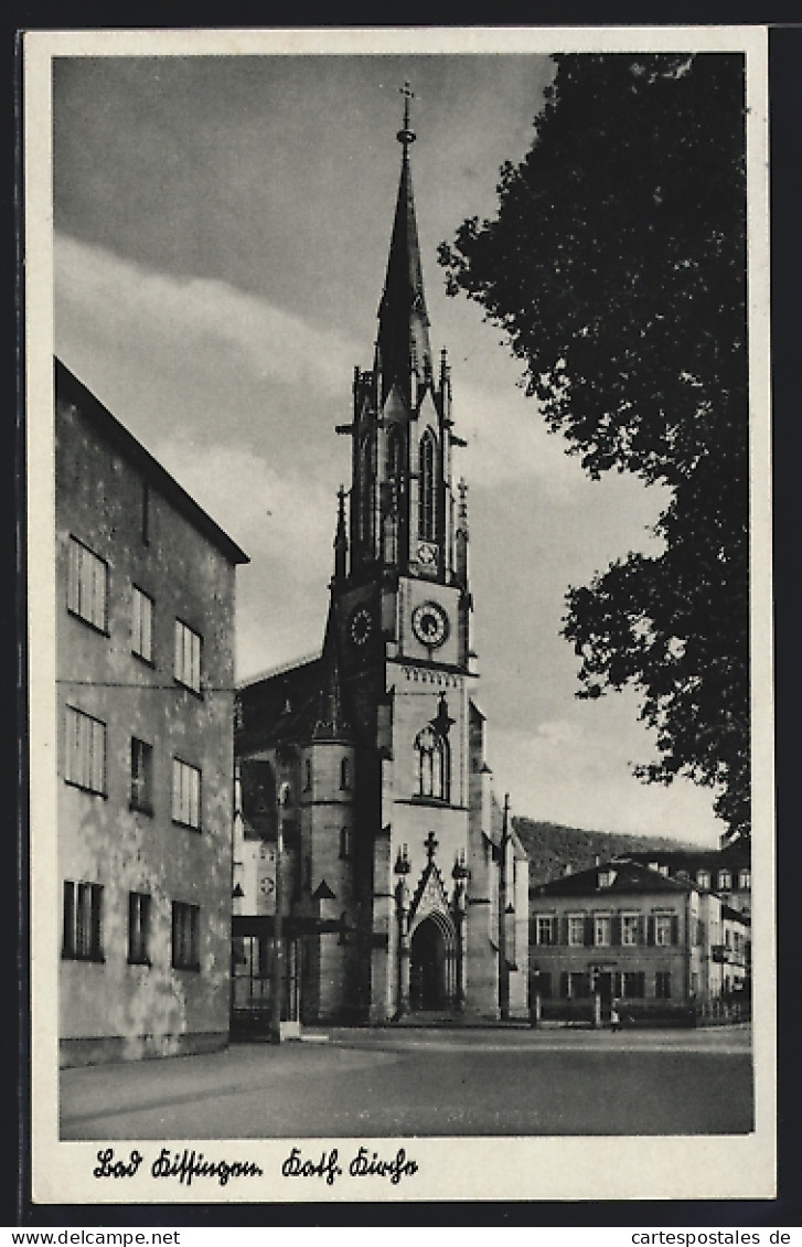 AK Bad Kissingen, Katholische Kirche  - Bad Kissingen