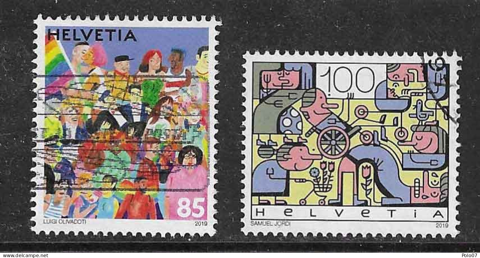 2019 ZNr 1759-1760 (2401) - Used Stamps