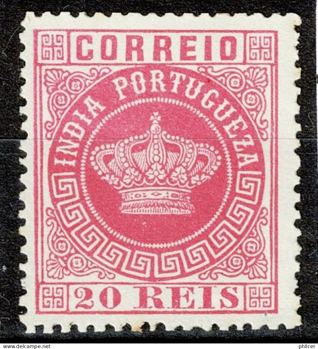 India, 1885, # 58, Reprint, MNG - India Portoghese